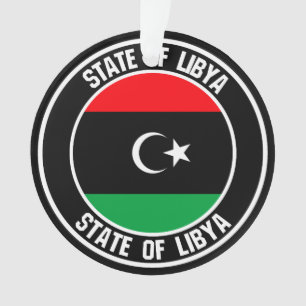 Adorno El emblema de la Ronda Libia
