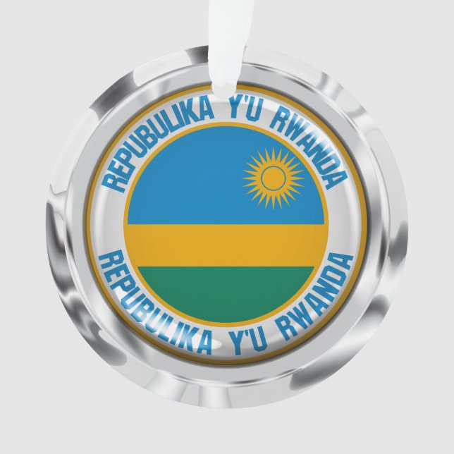 Adorno El emblema de la Ronda Ruanda (Anverso)