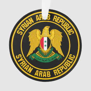 Adorno El Emblema de la Ronda Siria