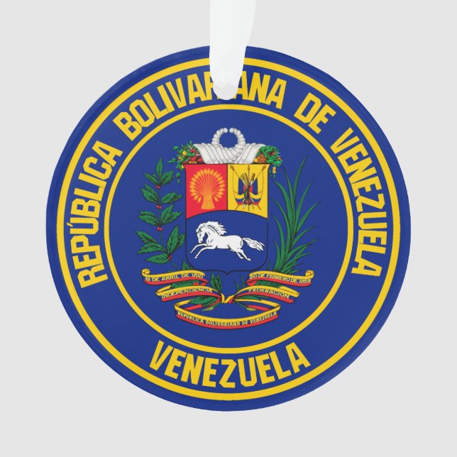 Adorno El emblema de la Ronda Venezuela (Anverso)