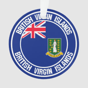 Adorno El emblema de las Islas Vírgenes Británicas