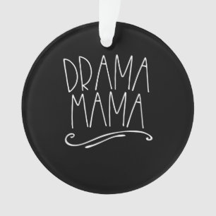 Adorno El escenario de Drama Mamá Actúa Con Mamá