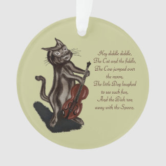 Adorno El gato y el violín