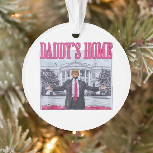 Adorno EL HOGAR DE Trump 2024 (Árbol)