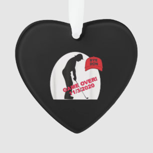 Adorno El juego de golf terminó con la divertida anti-Tru