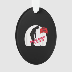 Adorno El juego de golf terminó con su gracioso anti-Trum