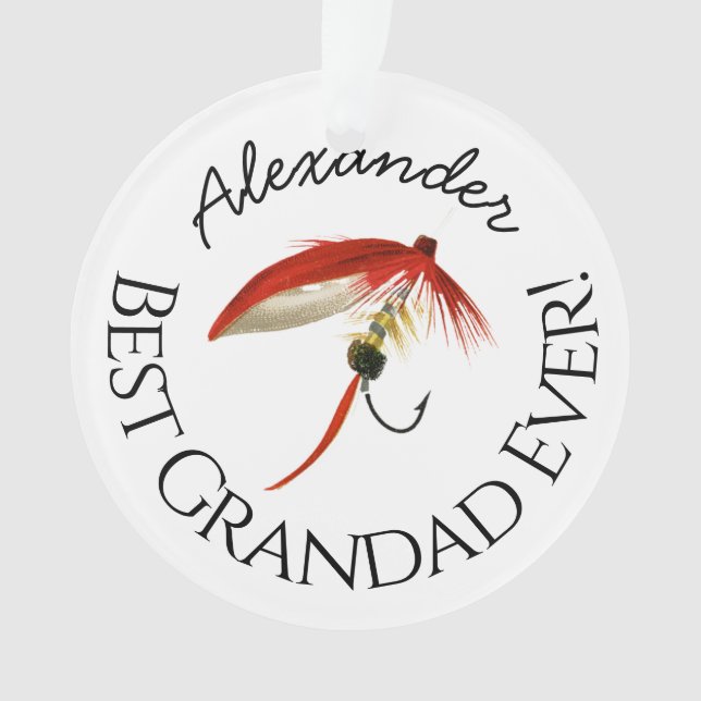 Adorno ¡El mejor abuelo! Pescadores de la pesca de altura (Anverso)