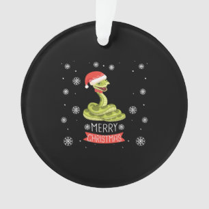 Adorno El mejor día de los Navidades con mi serpiente, lo