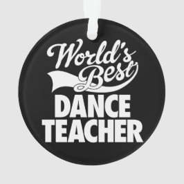 Adorno El mejor profesor de la danza del mundo