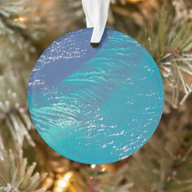 Adorno El Océano Atlántico Frente A La Costa De Las Baham (Árbol)