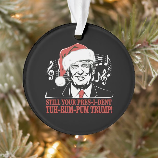 Adorno El presidente de los Navidades Trump Pajamas celeb (Árbol)