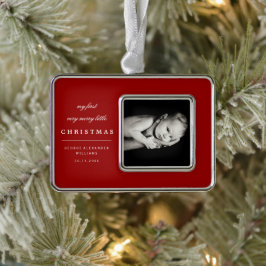 Adorno El primer bebé fotográfico clásico es mi primer mo