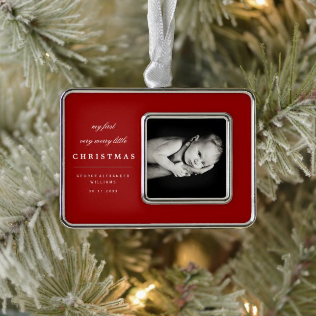 Adorno El primer bebé fotográfico clásico es mi primer mo (Árbol)