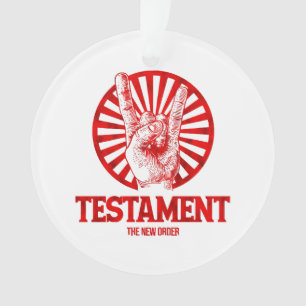 Adorno El testamento del Nuevo Orden 