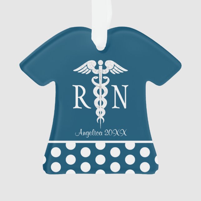 Adorno El uniforme médico personalizado de la enfermera (Anverso)