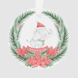 Adorno Elefante Cute | Navidades personalizados