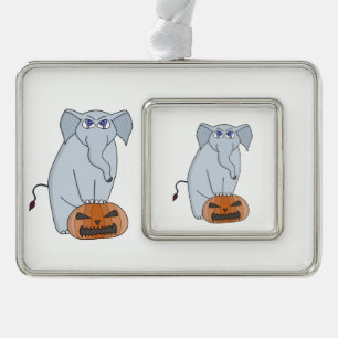 Adorno Elefante de calabaza