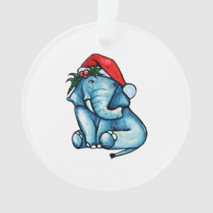 Adorno Elefante navidad
