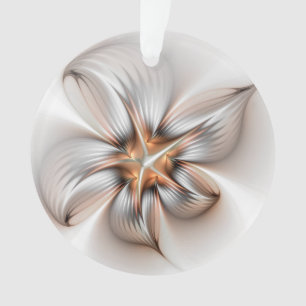 Adorno Elegancia floral modernidad Resumen arte fractal