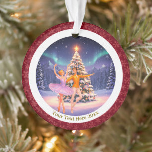 Adorno Elegante Cascanueces Ballet Navidad Bailarina Rega