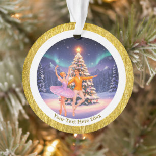 Adorno Elegante Cascanueces Ballet Navidad Bailarina Rega