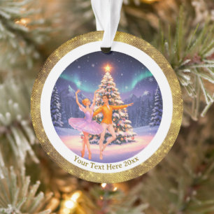 Adorno Elegante Cascanueces Ballet Navidad Bailarina Rega