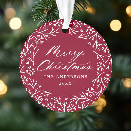 Adorno Elegante foto de Navidades Wreath Cranberry con co