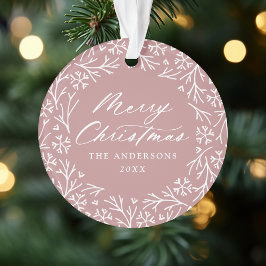 Adorno Elegante Rosa Wreath Dusty Wreath