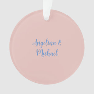 Adorno Elegante y elegante caligrafía de nombres únicos a