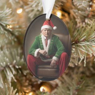 Adorno Elf Donald Trump, navidad