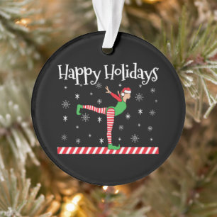 Adorno Elf, Navidades de gimnasia chicas