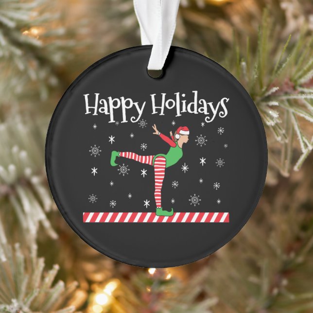 Adorno Elf, Navidades de gimnasia chicas (Árbol)