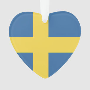 Adorno Emblema de bandera de Suecia