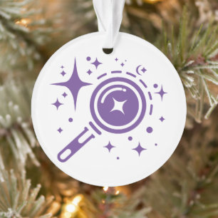 Adorno emblema de IA Estrellas de Twinkle, faro de la era