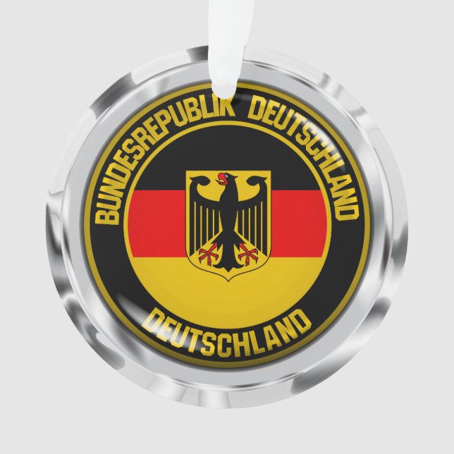 Adorno Emblema de la Ronda Alemania (Anverso)