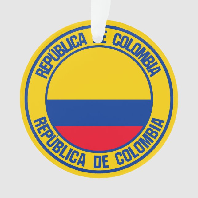 Adorno Emblema de la Ronda Colombia (Anverso)
