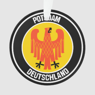 Adorno Emblema de la ronda de Potsdam