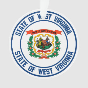 Adorno Emblema de la Ronda de Virginia Occidental