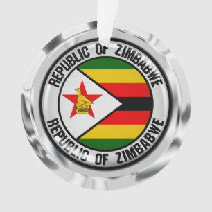 Adorno Emblema de la ronda de Zimbabue
