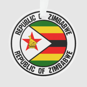 Adorno Emblema de la ronda de Zimbabue