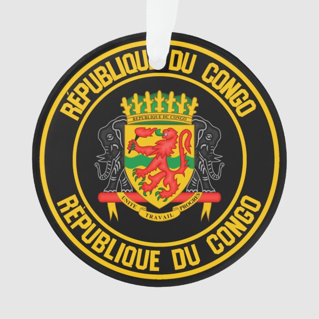 Adorno Emblema de la Ronda del Congo (Anverso)