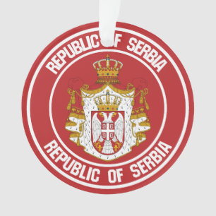 Adorno Emblema de la Ronda Serbia