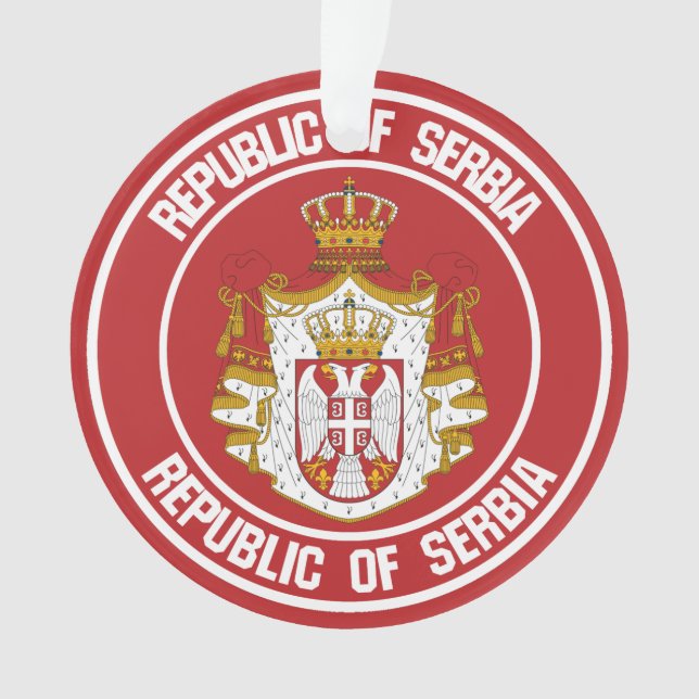 Adorno Emblema de la Ronda Serbia (Anverso)