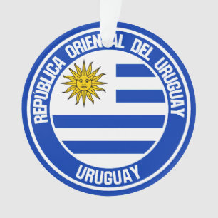 Adorno Emblema de la Ronda Uruguay