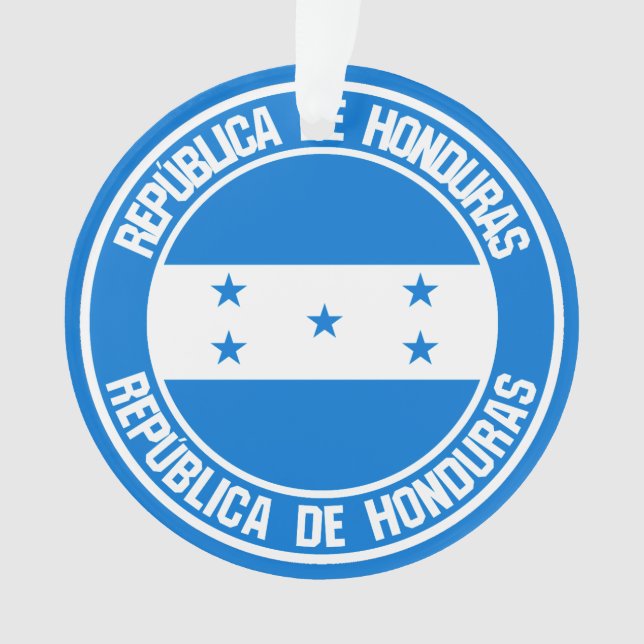 Adorno Emblema de Ronda de Honduras (Anverso)