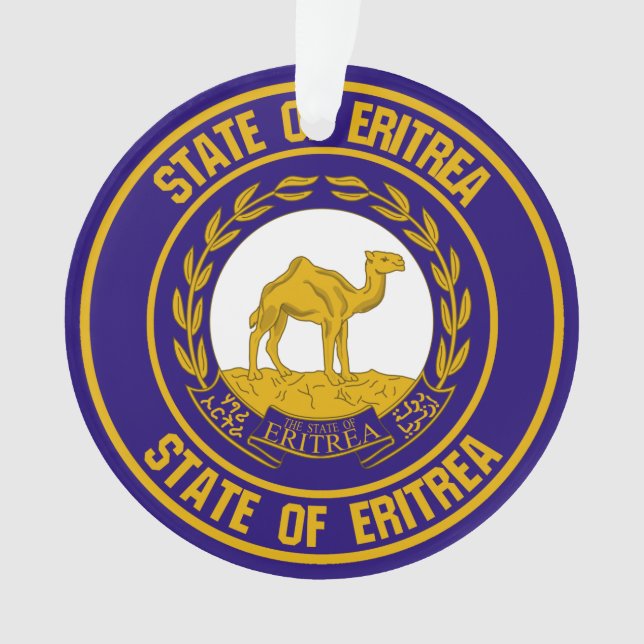 Adorno Emblema de Ronda Eritrea (Anverso)