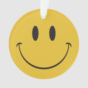 Adorno emoji feliz
