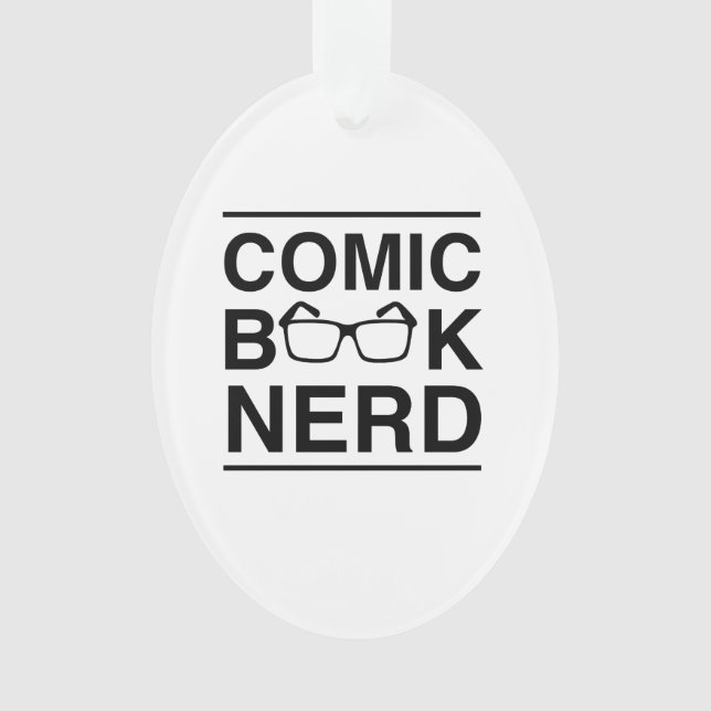 Adorno Empollón del cómic (Anverso)