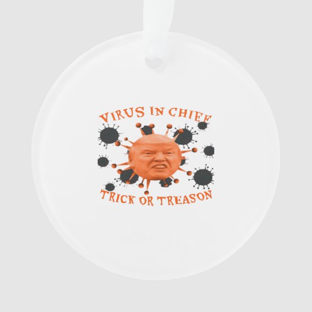 Adorno En Jefe, Truco O Trato, Política Anti Halloween (Anverso)