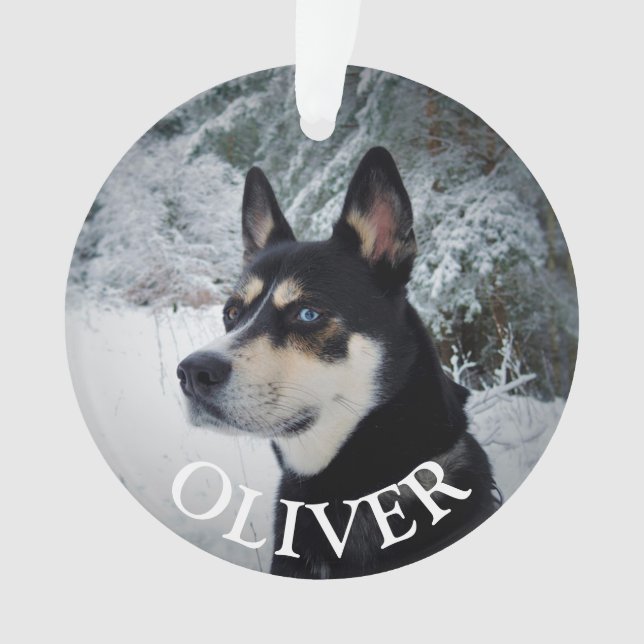 Adorno En memoria de los Navidades Mascotas en memoria de (Anverso)